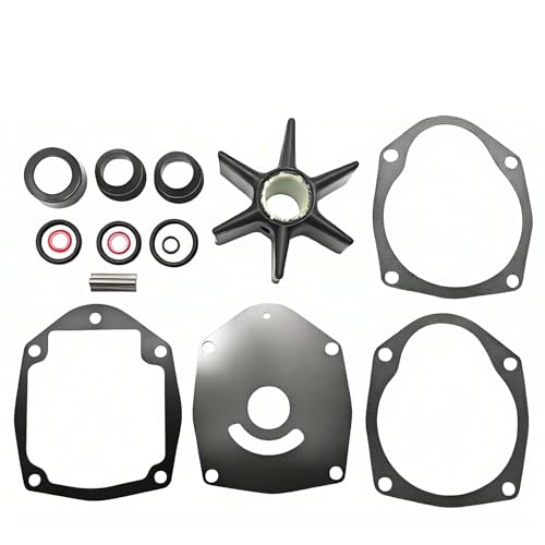 FREPURDO 8M0100526 Water Pump Impeller Repair Kit Compatible with Mercury Mariner 40-60HP BigFoot 75-115HP 150HP EFI & MerCruiser Alpha One Gen II - Replaces 47-8m0100526 46-43024A7 Sierra 18-3214