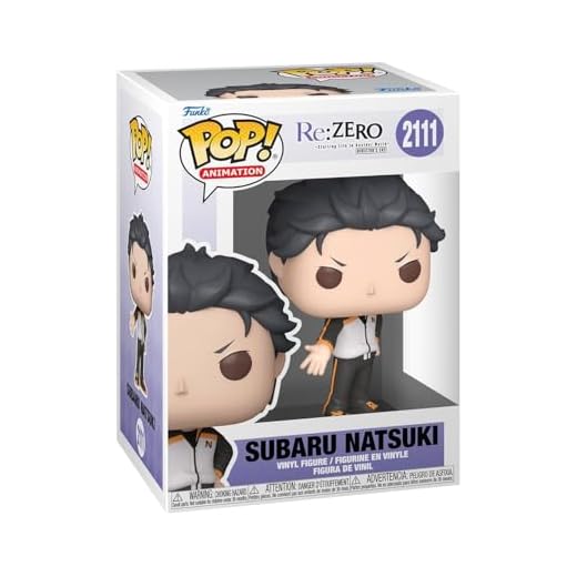 Funko Pop! Animation: Re: Zero - Subaru - Re:Zero - Vinyl-Sammelfigur - Geschenkidee - Offizielle Handelswaren - Spielzeug Für Kinder und Erwachsene - Anime Fans - Modellfigur Für Sammler und Display