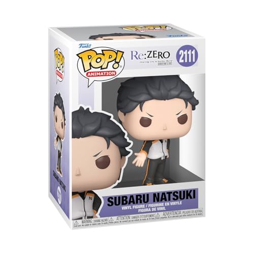 Funko Pop! Animation: Re: Zero - Subaru - Re:Zero - Figura de Vinilo Coleccionable - Idea de Regalo - Mercancia Oficial - Juguetes para Niños y Adultos - Anime Fans - Muñeco para Coleccionistas
