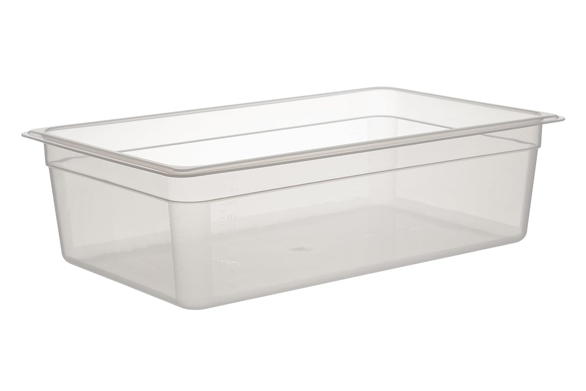 1/1 Dikdörtgen PP Gastronom Küvet Gövde 530x325x150