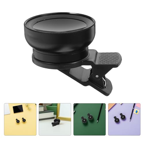 Kisangel 2pcs Smartphone Attachable Lens Wide Angle and Macro Lens for Cell Phone Photography Mobile Phone Camera Lenses Kit for Outdoor Travel - Image 7