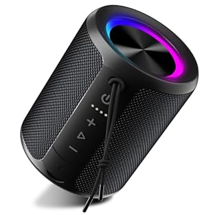 ✅ULTIMATE IPX7 WATERPROOF & RUGGED — Tired of "waterproof" speakers that fail after a splash? Our IPX7-rated Portable Bluetooth Speaker can be fully submerged in 1 meter of water for 30 minutes. Engineered for the shower, pool parties, or beach trips...