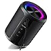 DUDGSIS Portable Bluetooth Speaker, Wireless Speakers With Led Light, Louder Volume & Enhanced Bass, IPX7 Waterproof, 30H Playtime, Durable Loud Outdoor Speaker for Travel, Sport