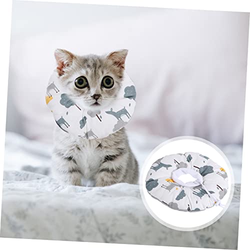 POPETPOP Círculo Elizabeth Coleira Do Animal De Estimação Gato Após a Do Cone Coleiras Para Cachorro