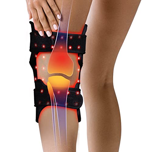 Dgyao Red Light & Infrared Light Therapy Belt For Knee Elbow Joint Pain Relief Flexible Wearable Wrap Deep Therapy Pad With Auto Off Timer #TOP1