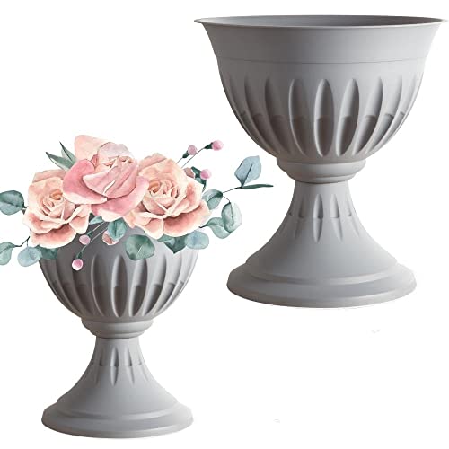 Blumentopf mit Ständer Blumensäule Standfuß Pflanztopf Grabvase...