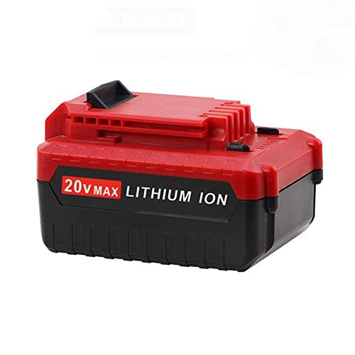 20V 6.0Ah Battery Replacement for Porter Cable 20 Volt Lithium Battery Max PCC685L PCC685LP PCC682L PCC681L PCC680L PCC680LP PCC640 PCC600 Cordless Tools