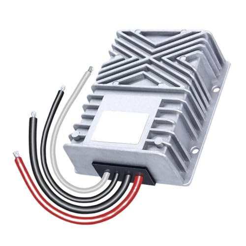 Convertisseur DC DC 12 V à 24 V 50A de finition supérieure 145Silver pour système audio