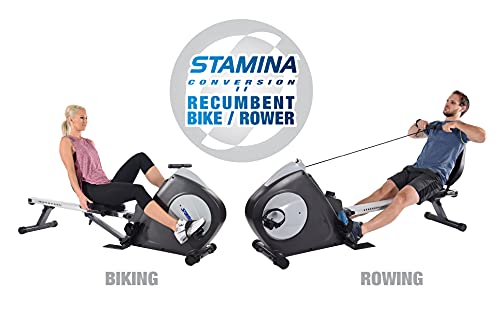 Stamina Conversion Ii Recumbent Bike/Rower #TOP1