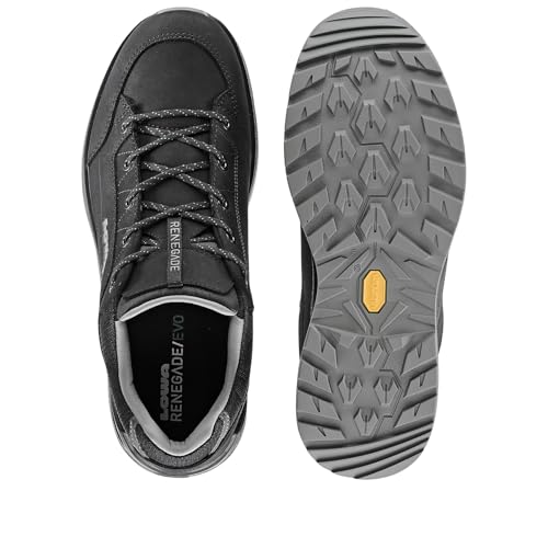 LOWA Halbschuh RENEGADE EVO LL LO schwarz/grau, 44