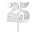 Lillian Rose CT552 25 25th Anniversary Cake Pick, 4-Inch by 3.5-Inch