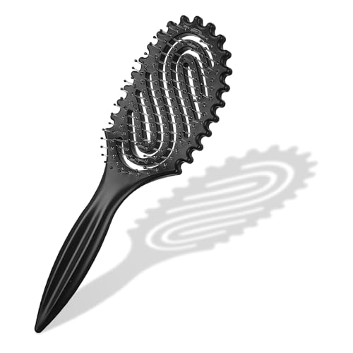 Haarbürste, Curly Hair Brush Detangling Brush lockenbürste Suitable for Curls & Long Hair, Haarbürste Ohne Ziepen Wet brush without Pulling, lockenkamm naturlocken for Women Haarbürste, Curly Hair Brush Detangling Brush lockenbürste Suitable for Curls & Long Hair, Haarbürste Ohne Ziepen Wet brush without Pulling, lockenkamm naturlocken for Women