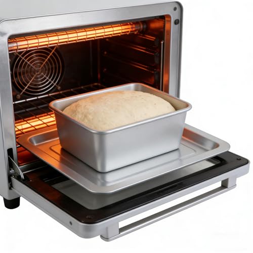 Bandeja de horno de hierro rectangular 31,5x28cm para barbacoa y pizza casera 6