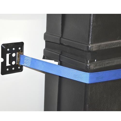 Erickson 59136 Blue 2\" x 12\' Ratcheting E-Track Logistic Strap