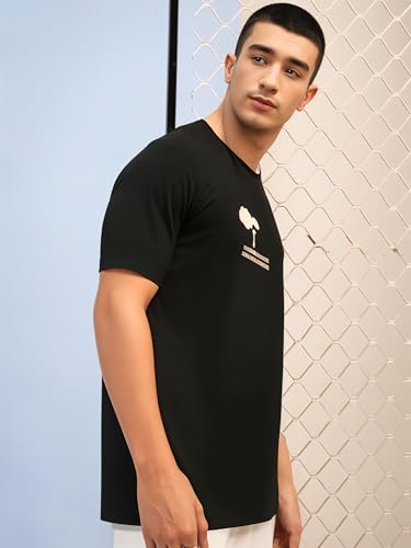 Image of Mack Jonney Oversized | Loose Fit | Half Sleeves 100% Cotton Round Neck Printed T-Shirt for Men-MACK208