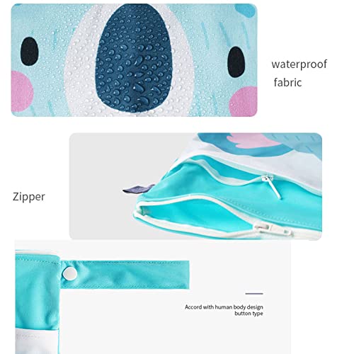 Bolso impermeable para pañales con diseño de dibujos animados miniatura 4