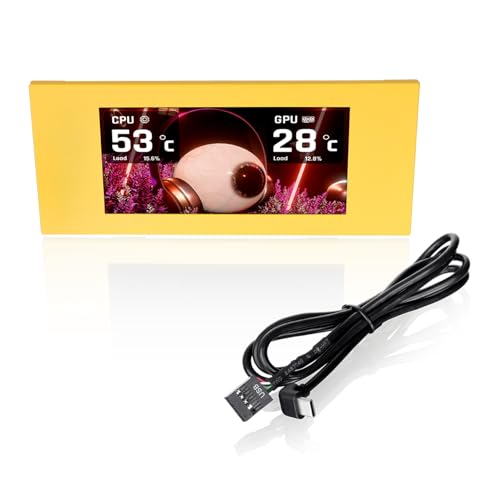 Image of Thermaltake View 600 TG 6.0 Inch LCD Screen Panel Kit; LCD and Panel; 1480x720p; TTRGBPlus 3.0 Supported; Type-C to USB (9-Pin);