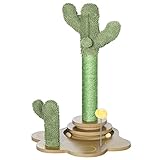 ROBUSTO Y SEGURO: Este original rascador para gatos cuenta con una base resistente de MDF de madera, que mantiene al árbol estable. Un espacio ideal para mascotas, para que se entretengan y satisfagan su instinto de arañar. Un espacio 100% pet-friendly