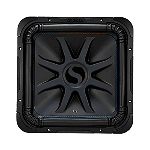 Kicker 44L7S152 Car Audio Solo-Baric 15 Square L7 Dual 2 Ohm Subwoofer