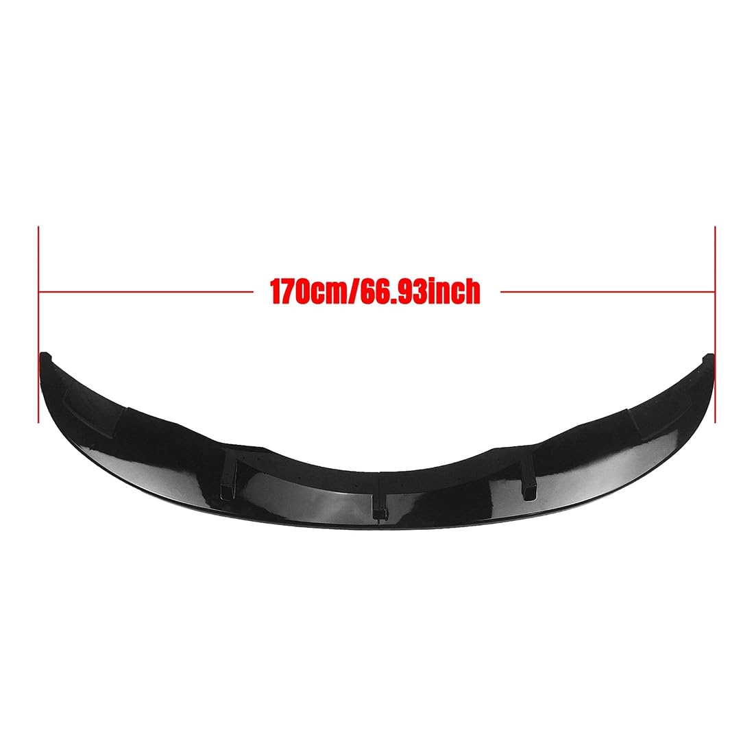 ABS/Auto Front Stoßstange Splitter Lip Diffusor Spoiler für BMW E90 E92 E93 M3 2007-2013,Front Spoiler Body Kit,Gloss Black
