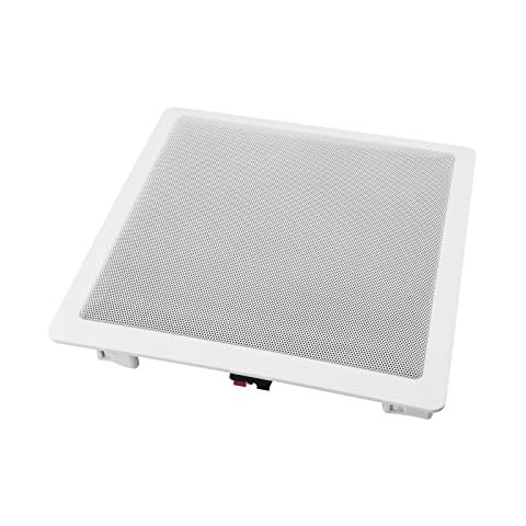 OMNITRONIC CSUB-10 Decken-Subwoofer | 10"-Einbaulautsprecher, Doppelschwingspule, 90 W RMS, 2 x 8 Ohm, 268 x 268 mm Cover