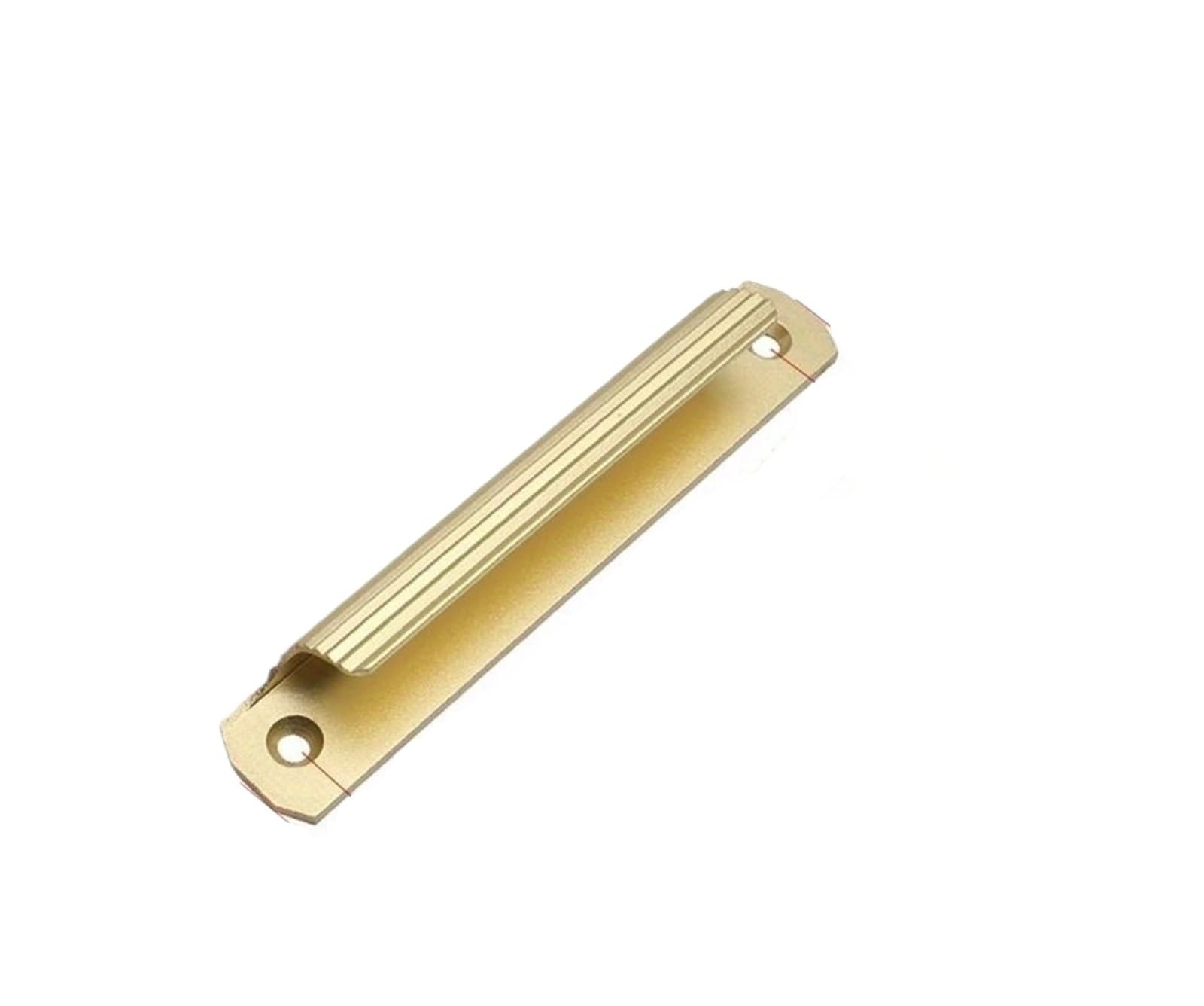 Poignée de porte coulissante en alliage d'aluminium or chic