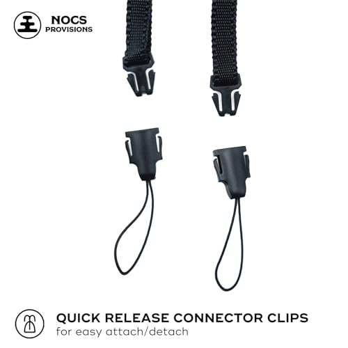 Image of Nocs Provisions Woven Tapestry Strap, Binocular & Camera Reinforced Universal Wide Shoulder & Neck Strap for Men & Women