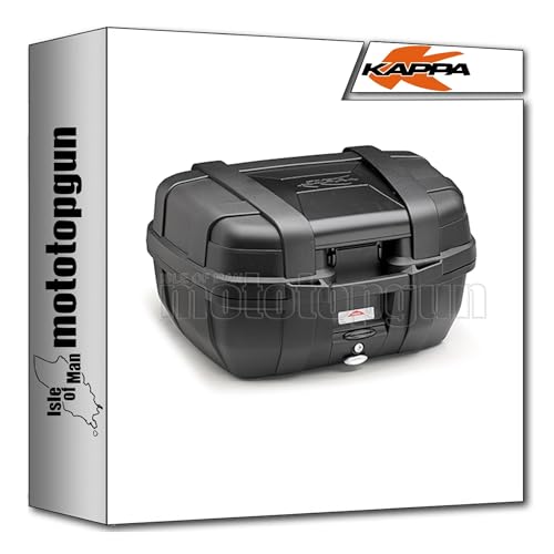 Kappa KGR52N top case noir rigide pour ranger deux casques