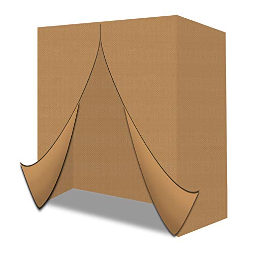 Strong Camel 3 Seater Patio Protective Swing Cover Outdoor Furniture Waterproof Porch Hammock Glider Cover (Tan)