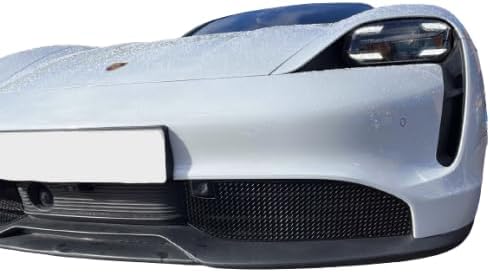 Zunsport Compatible With Porsche Taycan - Outer Grill Set - Black Finish (2019 -)