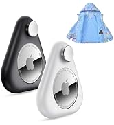 Airtag Holder for Kids Hidden 2 Pack Upgraded GPS Tracker Case, Anti-Removal Airtag Hard Case wit...
