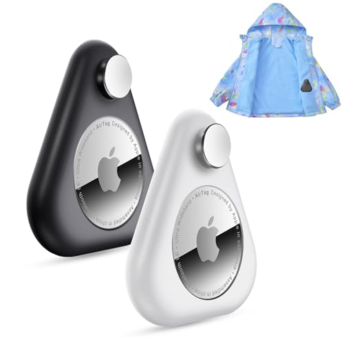 Pack de 2 soportes para Airtag de niños con pines de seguridad antiextracción 1