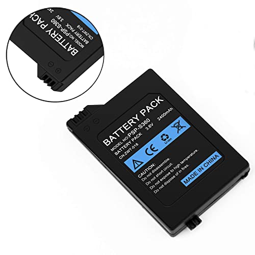 Psp-S110 Battery High Capacity Quality Real 2400Mah 3.6V Lithium Ion Rechargeable Battery Pack Replacement For Sony Psp 2000/Psp 3000 Psp-S110 #TOP3