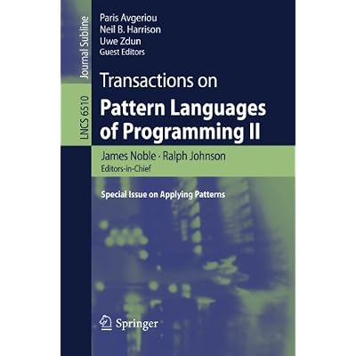 Transactions on Pattern Languages of Programming II: Special lssue on Applying Patterns: 6510