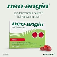 neo-angin Halstabletten Kirsche zuckerfrei | Lutschtabletten bei beginnenden, lästigen Halsschmerzen | Für Erwachsene & Schulkinder | 24 Stück – Ansicht 7