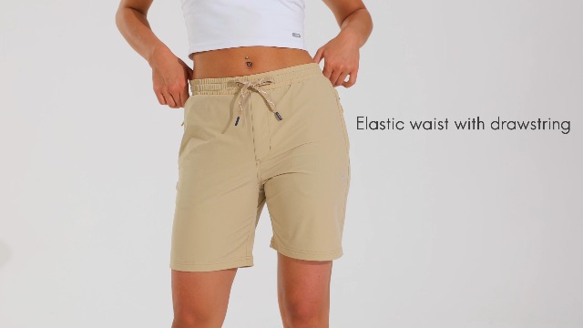 Pantalon Senderismo Mujer Short Cargo Mujer Willit Pantalones