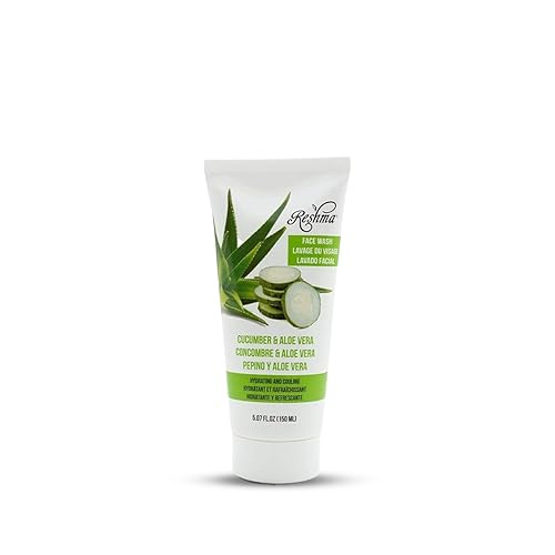 Reshma Beauty lavado facial All New Pepino y aloe vera, 5.07 onzas líquidas
