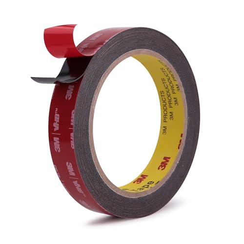 Image of Double Sided Tape Heavy Duty Mounting Tape 3 /4 inch x 18Ft Made of 3M 5925 Strong Adhesive Waterproof Foam Tape Perfect for Automotive Home Office Decor Indoor and Outdoor Walls