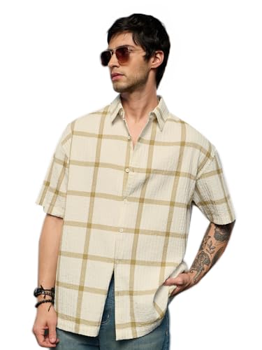 Chemise manches courtes homme en coton pour vos terrasses d'été