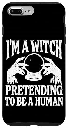 I'm A Witch Pretending to Be Human Costume à Petit Budget Coque pour iPhone 7 Plus/8 Plus