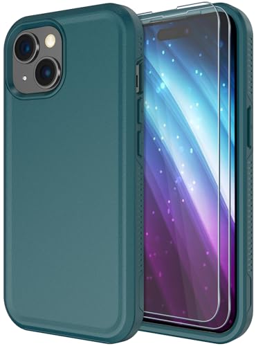Coque iPhone 15 Plus protection robuste antichoc avec verre trempé Diverbox