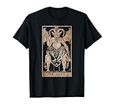 The Devil Vintage Tarot Card Distressed Occult Supernatural T-Shirt