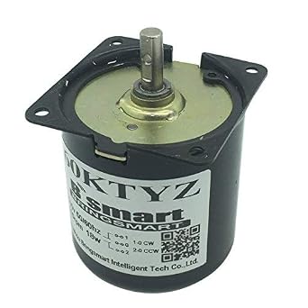 Bringsmart 60ktyz 10rpm Ac Motor Low Noise Gearbox Electric Motor Barbecue High Torque Low Speed 110V Synchronous AC Reduction Motor 110V 10rpm | Bringsmart 60ktyz 10rpm Ac Motor Low Noise Electric Motor Barbecue High Torque Low Speed 110V Synchronous AC Reduction Motor