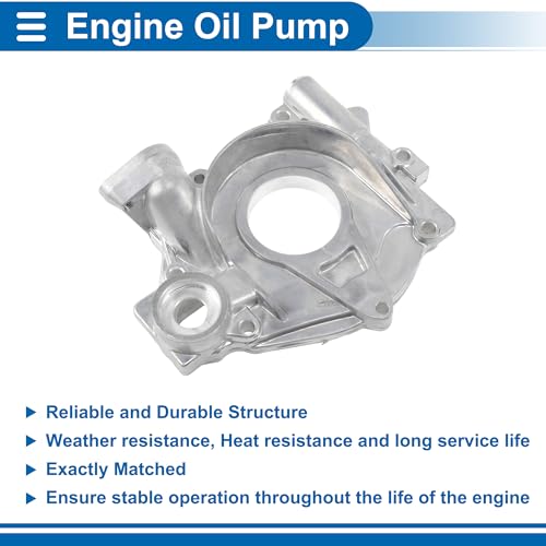 A ABSOPRO No.12577097/12586647 Engine Oil Pump for Buick Rainier L6 4.2L 2004-2007 Pressure Pump by A ABSOPRO - Used condition - Image 5