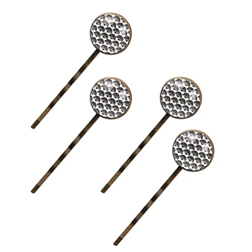 Épingles à cheveux ginkgo barrette accessoire chignon femme lot de 4