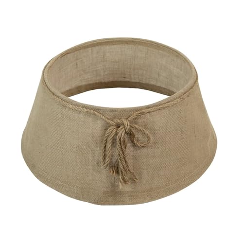 COIL Copri Base Albero di Natale in Juta - Aggiungi Fascino Natalizio al Tuo Albero con Questo Elegante Copri Stand - Tronco per Albero di Natale - Collare Albero di Natale - Copri base Albero Natale