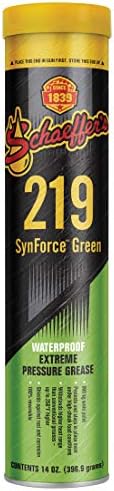 Schaeffer Manufacturing Co. 02192-029S SynForce Green Extreme Pressure Waterproof Grease NLGI #2, 14 oz.
