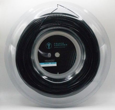 Cordage tennis HEXAVOLT jauge 1.28mm la bobine de 200m pour la compétition