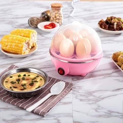 Berry BK Boiled Eggs Cooker: 6 Egg Capacity Electric Egg Cooker for Hard, Poached Eggs, Scrambled Eggs, with Auto Shut Off Feature - yellow Thai Home Kitchen
