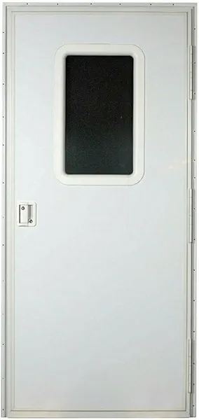 AP Products (015-217713 Polar White 24" x 72" Square Entrance Door
